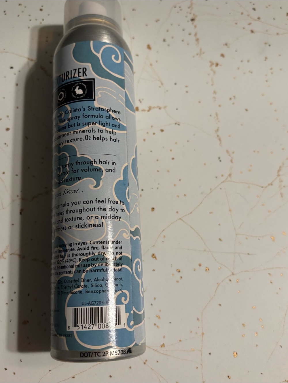 Calista Stratosphere O2 Texturizer Spray -  -New - Picture 3 of 4